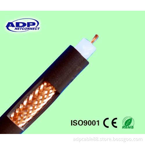 Rg-11u Coaxial Cable Black PVC Jacket